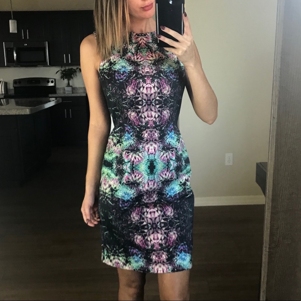 Rachel Roy Abstract Spike Sheath Dress 6